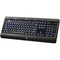 AZIO KB505U Large Print Tri-Color LED USB Keyboard