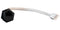Multicomp PRO MP002452 Ethernet Cable 200 mm 7.9 " RJ45 Jack to Plug Grey MP Sealed Connectors