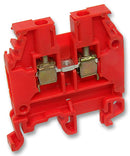 Entrelec - TE Connectivity 010503215 DIN Rail Mount Terminal Block 2 Ways 22 AWG 10 4 mm&Acirc;&sup2; Screw 32 A