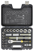 CK Tools T4662 T4662 Sure Drive Socket Set 24Pcs Of 1/2" Sockets