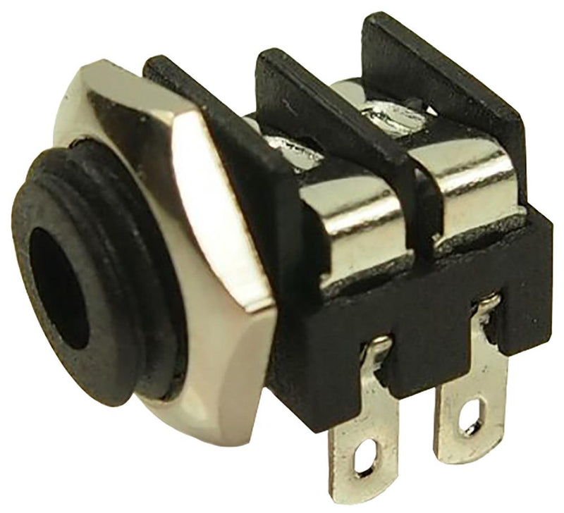 Cliff Electronic Components CL1382 Phone Audio Connector 2 Contacts Socket 3.5 mm Panel Mount