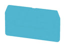 Weidmuller 1632100000 END and Seperation Plate Wemid Blue