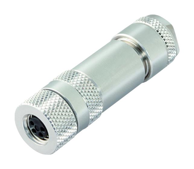 Binder 99-3362-100-04 Sensor Connector 768 Series M8 Receptacle 4 Contacts Screw Socket Straight Cable Mount