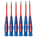 Duratool 22-25580 Insulated 1000V VDE Torx Driver Set - Six Pieces 53Y1798