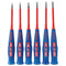 Duratool 22-25580 Insulated 1000V VDE Torx Driver Set - Six Pieces 53Y1798
