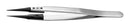 IDEAL-TEK 5SVR.SA Tweezer, Component Positioning, Straight, Pointed, Stainless Steel, PVDF Tip, 130 mm