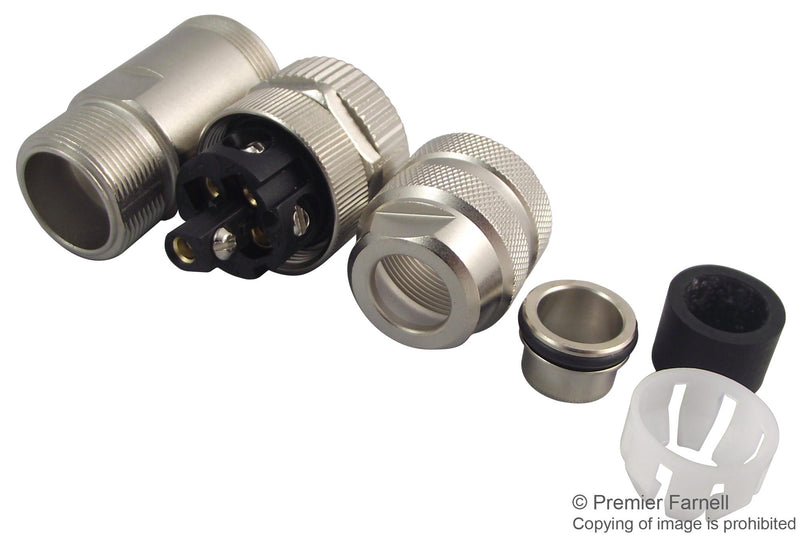 Phoenix Contact SACC-M12FSB-5CON-PG9 SH AU SACC-M12FSB-5CON-PG9 AU Sensor Connector M12 Female 5 Positions Screw Socket Straight Cable Mount