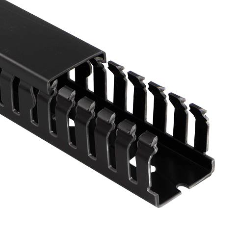 Betaduct 09850000Y Trunking Open Slot 50 mm (H) x 37.5 (W) 2 m (L) Black PVC