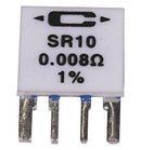 CADDOCK SR10-0.020-1% Current Sense Through Hole Resistor, 0.02 ohm, 1 W, Radial Leaded, &plusmn; 1%, SR Series, Current Sense