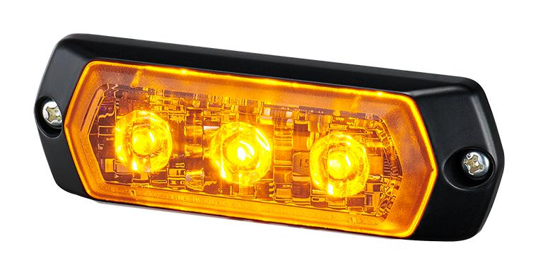 Patlite (U.S.A.) LPT-1M1-Y Warning Light Amber 24VDC 3.6W