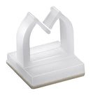 Wurth Elektronik 522220000 Fastener Adhesive Backed Cable Clip Nylon 6.6 (Polyamide 6.6) Natural 12.7 mm New