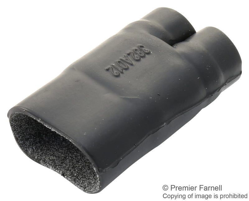 Raychem - TE Connectivity 382A023-25/225-0 Heat Shrink Boot Y Transition 0.52 &quot; 13.2 mm Black