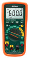 Extech Instruments EX355 Handheld Digital Multimeter EX350 Series 6000 Count True RMS Auto Manual Range 3.75 Digit