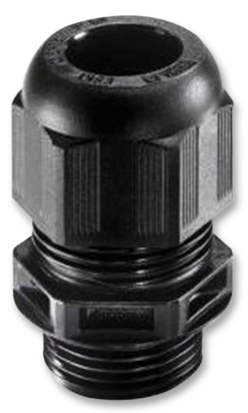 WISKA 10066124 Cable Gland, M32 x 1.5, 13 mm, 21 mm, Nylon (Polyamide), Black