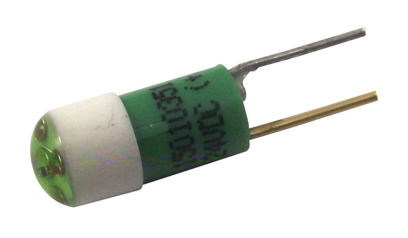 CML Innovative Technologies 15010351 LED Replacement Lamp Multiled Bi-Pin Green T-1 (3mm) 567 nm 44 mcd
