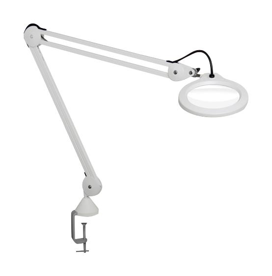 Glamox Luxo LFM LED G2 5 DIOPTER Inspection Magnifier Dioptre 1.05m Arm Length
