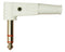 Cliff Electronic Components FM1106W FM1106W Phone Audio Connector White 3 Contacts Plug 6.35 mm Cable Mount