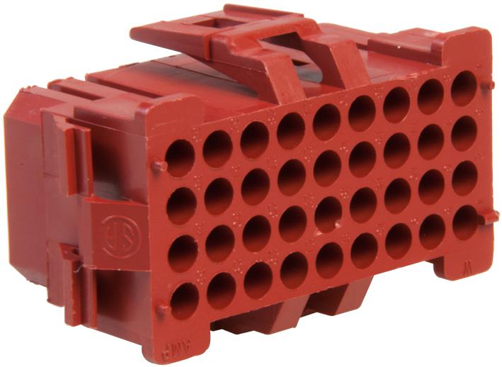 AMP - TE Connectivity 1-640526-0 1-640526-0 Connector Housing MR Plug 36 Ways 4.19 mm II Rectangular Contacts