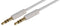 PRO Signal PSG03747 PSG03747 Audio / Video Cable Assembly 3.5mm Stereo Jack Plug 3.28 ft 1 m White