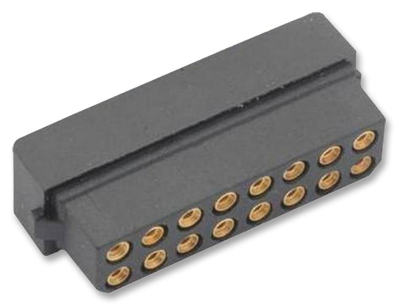 Harwin M80-8881205 Rectangular Connector Datamate L-Tek M80 12 Contacts Receptacle 2 mm Crimp Row