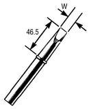 Weller CT2E7.. Soldering Iron Tip Screwdriver 7 mm