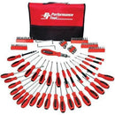 Performance Tools W1721 100 Piece Screwdriver Set With Storage Pouch 47W8106
