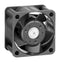 EBM-PAPST 412JH DC Axial Fan 12 V Square 40 mm 25 Ball Bearing 12.9 CFM