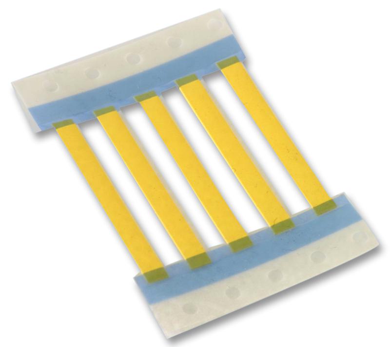 Raychem - TE Connectivity TMS-SCE-5K-1/8-2.0-4 Wire Marker TMS SCE Thin Wall Heat Shrinkable Sleeve PO (Polyolefin) Yellow 3.18mm x 50mm