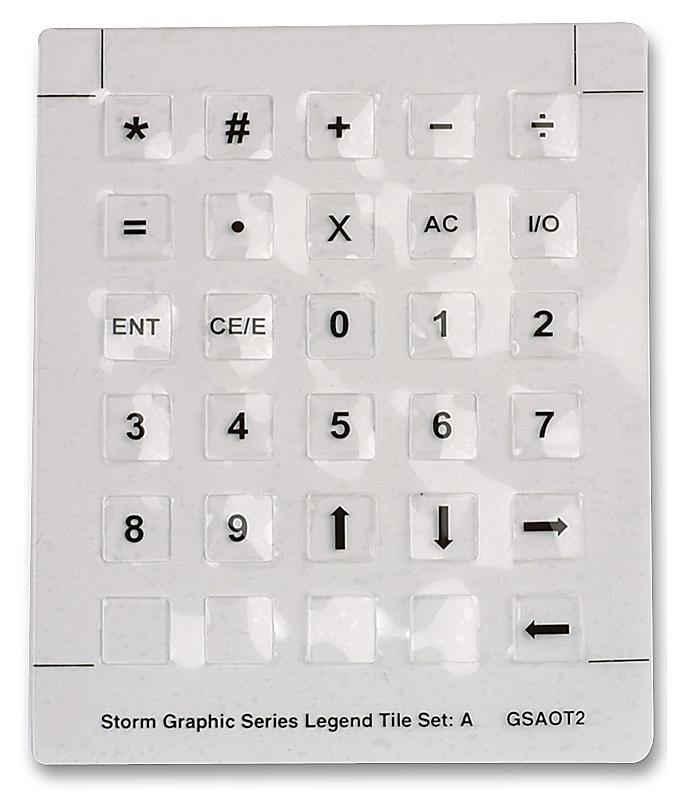 Storm Interface GSA0T201 Legend Tiles Set A