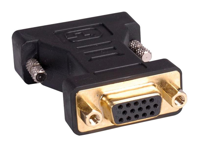 Roline 12.03.3105 DVI to VGA Audio / Video Adapter DVI-A Plug D Sub High Density Receptacle
