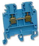 Entrelec - TE Connectivity 012548605 012548605 DIN Rail Mount Terminal Block 2 Ways 24 AWG 12 2.5 mm&Acirc;&sup2; Screw A