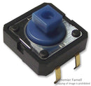 OMRON ELECTRONIC COMPONENTS B3F5051 Tactile Switch, Non Illuminated, 24 V, 50 mA, 1.27 N, Solder, B3F Series