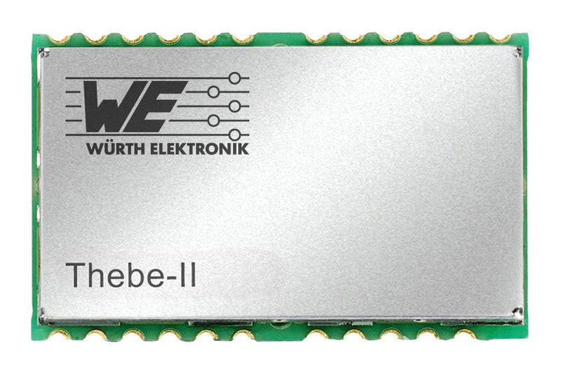 Wurth Elektronik 2609031181000 Radio Module 927.5 MHz 50 Kbps Sensitivity -124 dBm Transmit Power 27