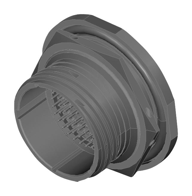 Amphenol Aerospace TVS07DS-21-35P MIL Spec CIR Conn Rcpt 21-35 Crimp