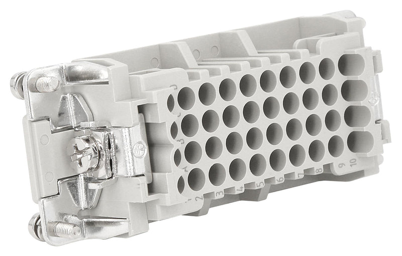 Multicomp PRO MP009538 Heavy Duty Connector MP-HD Inserts Insert 40+PE Contacts 16B Receptacle