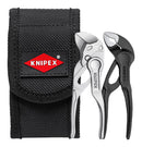 Knipex 00 20 72 V04 XS Mini Plier Set Belt Pouch 2 Pc