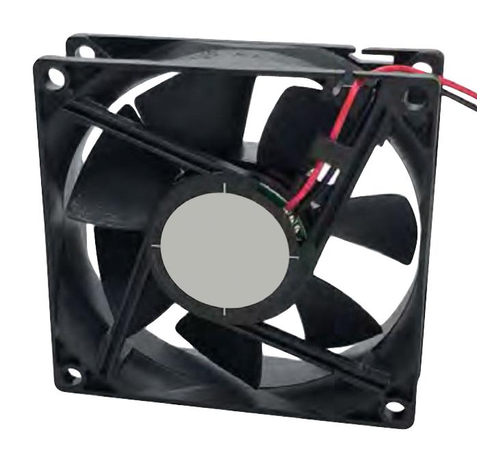 Orion Fans OD8025-12HB01A DC Axial Fan 12 V Square 80 mm 25 Ball Bearing 40.1 CFM