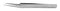 IDEAL-TEK 51S.SA Tweezer, Precision, Bent, Pointed, Stainless Steel, 115 mm