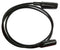 Multicomp PRO MP770282 MP770282 Alligator Clip Test Lead 3 ft 914 mm Black 10 A 60 VDC