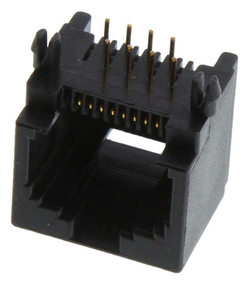 L-COM SMJ-RJ4590 RJ45 Conn R/A Jack 8P8C 1PORT