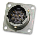 Souriau 85102E145P50 Circular Connector 851 Series Wall Mount Receptacle 5 Contacts Solder Pin Bayonet 14-5
