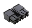 Amphenol ICC (FCI) 10142707-12LF Wire-To-Board Connector 5.7 mm 12 Contacts Receptacle Minitek Pwr 10142707 Series 2 Rows