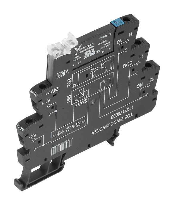 Weidmuller 1127170000 SSR Relay Spst 2A 3V-33VDC DIN Rail