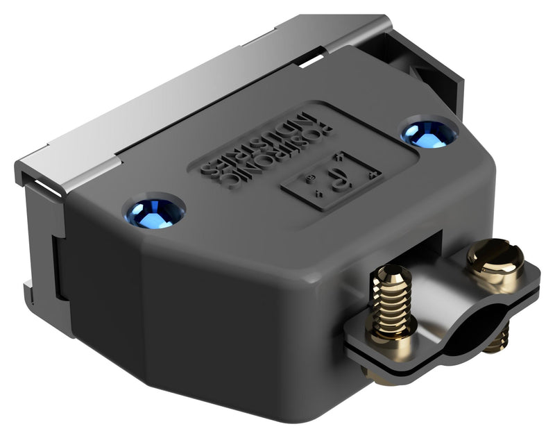 Positronic D9000JVL0/AA. D9000JVL0/AA. D SUB Backshell 180DEG