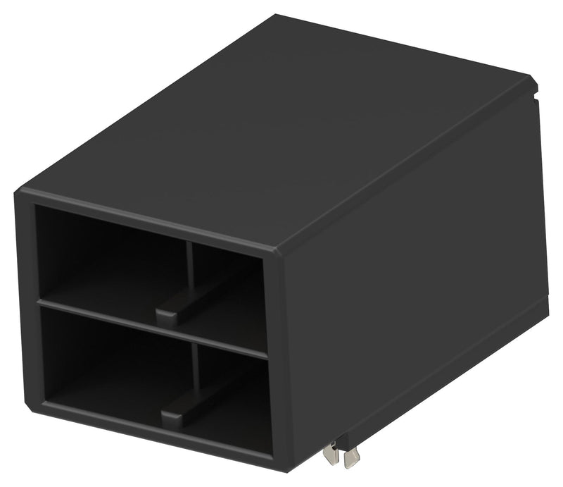 AMP - TE Connectivity 1-1123309-2 Rectangular Connector Dynamic D5200D 4 Contacts Plug 10.16 mm Through Hole 2 Row