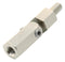Ettinger 005.28.425 Standoff Nickel Plated Brass M4 Hinged Hex Male-Female 25 mm