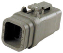 Deutsch - TE Connectivity DTM06-6S-E007 Automotive Connector Housing DTM Plug 6 Ways AMP Series Size 20 Socket Contacts