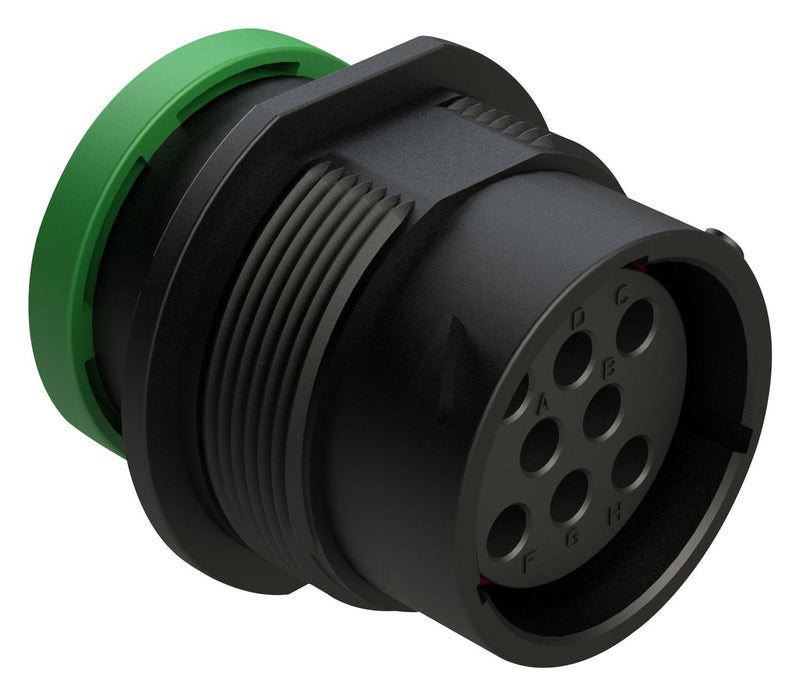 Amphenol SINE/TUCHEL AHDP04-18-08SN-BRA. Circular Conn Rcpt 8POS Crimp