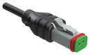 Amphenol SINE/TUCHEL AT06GY-2S-N-TPE-M10 AT06GY-2S-N-TPE-M10 Cable Assy 2P RCPT-FREE END 10M New