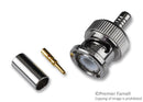 Amphenol RF 031-320-1006 031-320-1006 RF/COAXIAL BNC Plug Straight 50 OHM Crimp